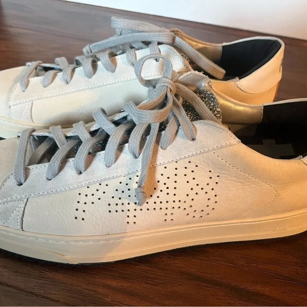 P448 Jack Nebul Sneakers, White - Picture 4 of 13
